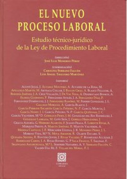 El Nuevo Proceso Laboral. Libro