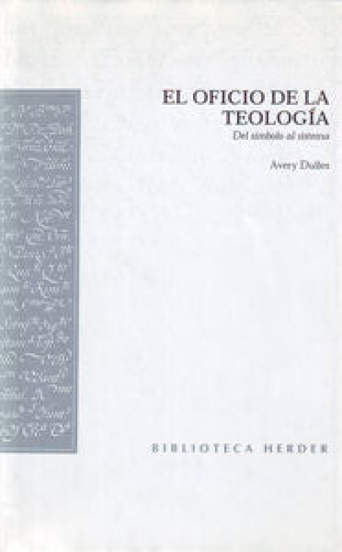 El Oficio De La Teología Libro