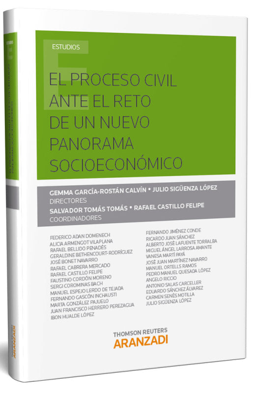 El Proceso Civil Ante El Reto De Un Nuevo Panorama Socioeconómico Libro