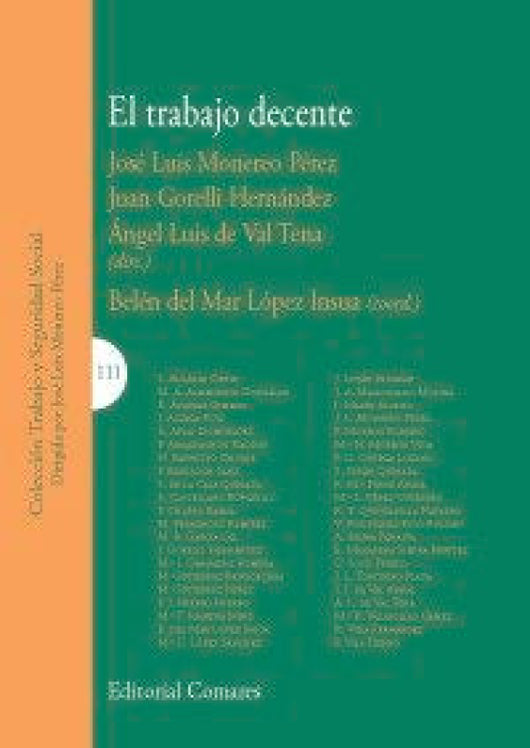 El Trabajo Decente Libro