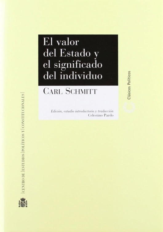 El Valor Del Estado Y Significado De Lo Singular Libro