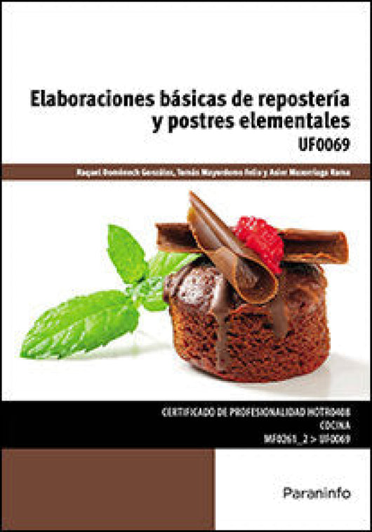 Elaboraciones Básicas De Repostería Y Postres Elementales Libro