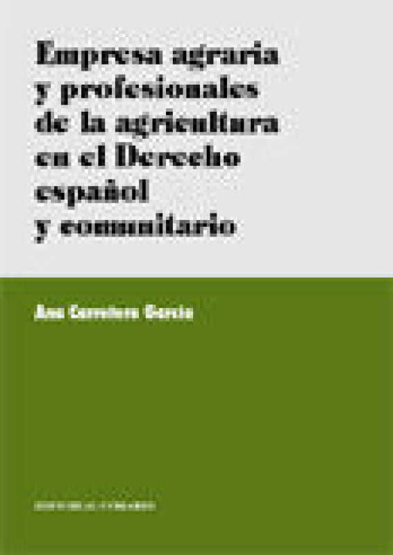 Empresa Agraria Y Profesionales De Libro