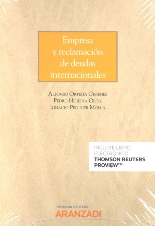 Empresa Y Reclamación De Deudas Internacionales (Papel + E-Book) Libro