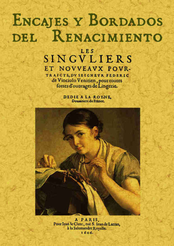 Encajes Y Bordados Del Renacimiento Libro