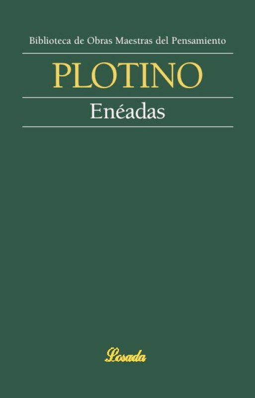 Eneadas -Plotino- Libro