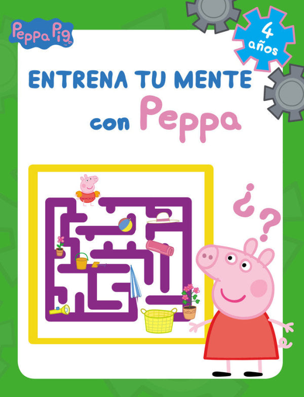 Entrena Tu Mente Con Peppa. 4 Años (Peppa Pig. Cuaderno De Actividades) Libro