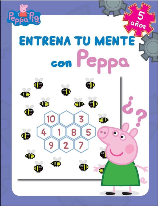 Entrena Tu Mente Con Peppa. 5 Años (Peppa Pig. Cuaderno De Actividades) Libro