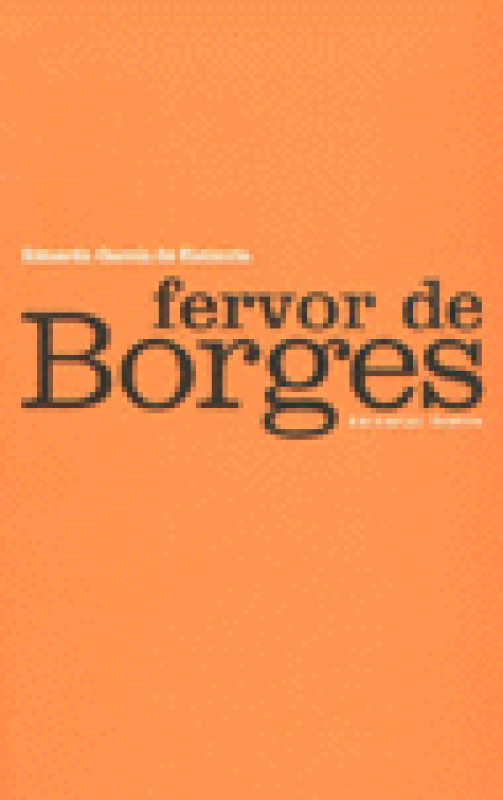 Fervor De Borges Libro