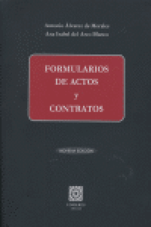 Formularios Actos Y Contratos 9ªEd Libro