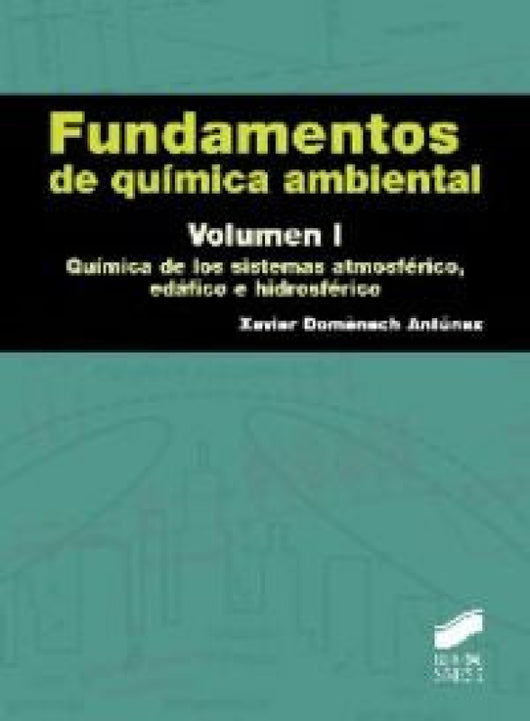 Fundamentos De Química Ambiental Libro