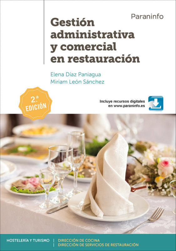 Gestión Administrativa Y Comercial En Restauración 2.ª Edición 2019 Libro