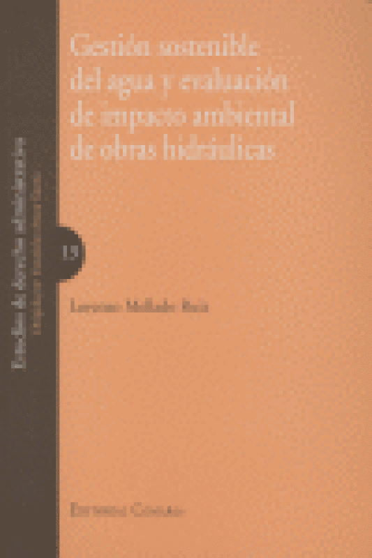 Gestion Sostenible Agua Evaluacion Impacto Ambiental O.hidra Libro