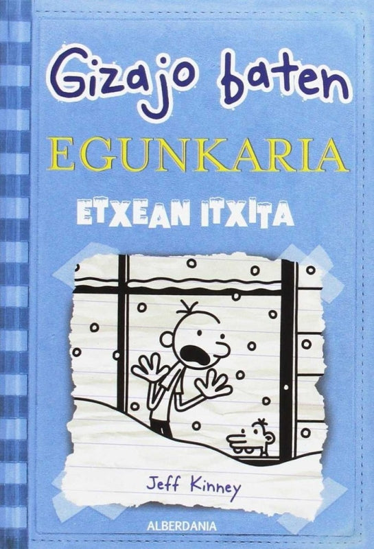 Gizajo Baten Egunkaria. Etxean Itxita Libro