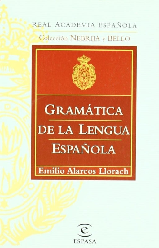 Gramática De La Lengua Española Libro