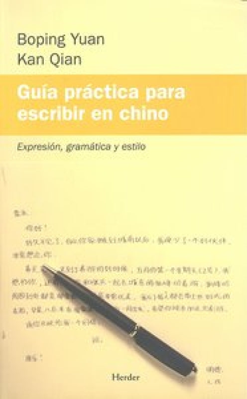 Guía Práctica Para Escribir En Chino Libro