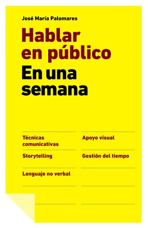 Hablar En Público Una Semana Libro