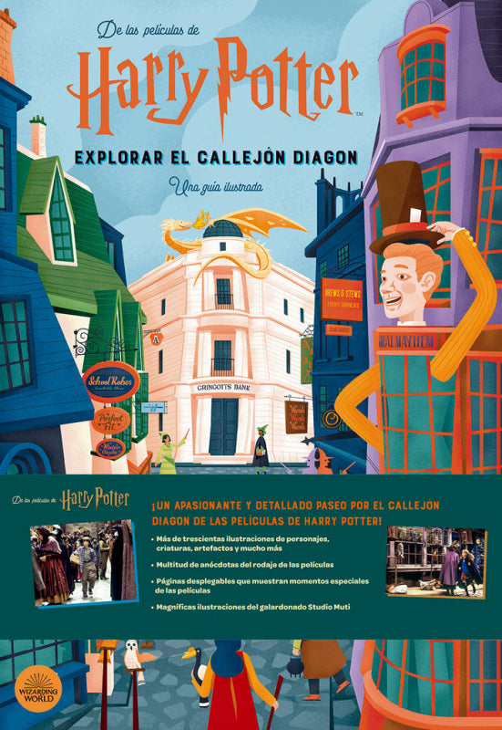 Harry Potter: Explorar El Callejon Diagon. Una Guia Ilustrada Libro