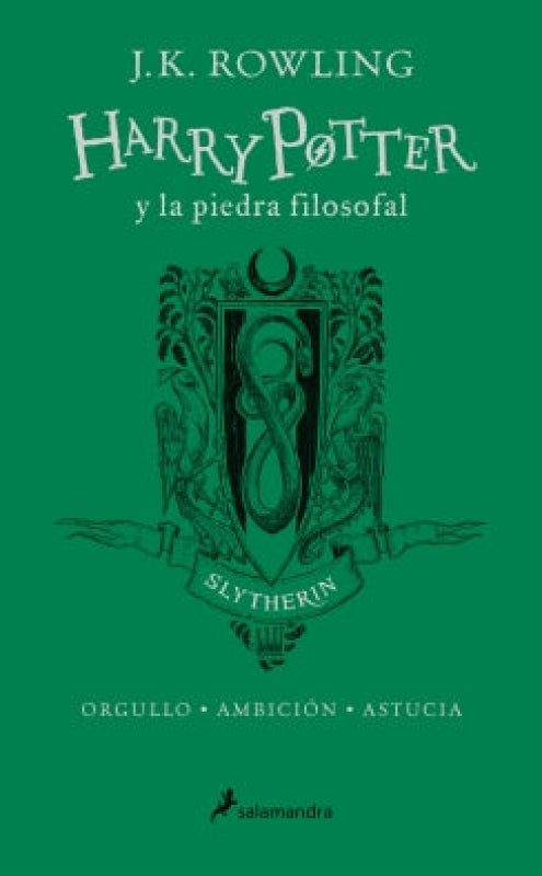 Harry Potter Y La Piedra Filosofal - Slytherin 20 Años De Magia Libro