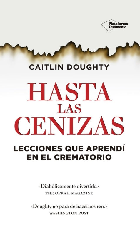 Hasta Las Cenizas Libro