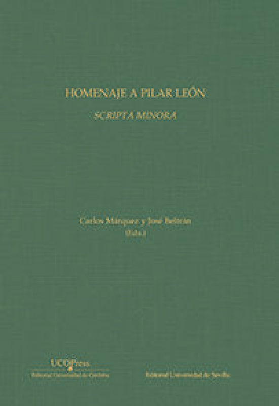 Homenaje A Pilar León Libro