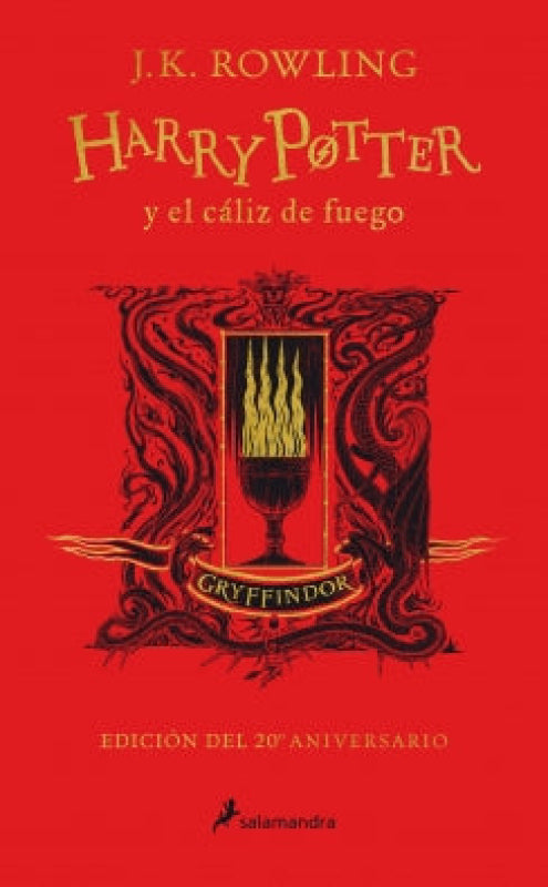 Hp4-Caliz De Fuego(Td)(20Aniv.gryfindor) Libro