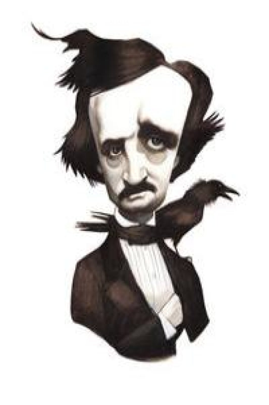 Ilustracion Edgar Allan Poe Libro