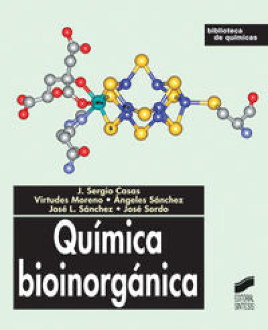 Introducción A La Química Bioinorgánica Libro