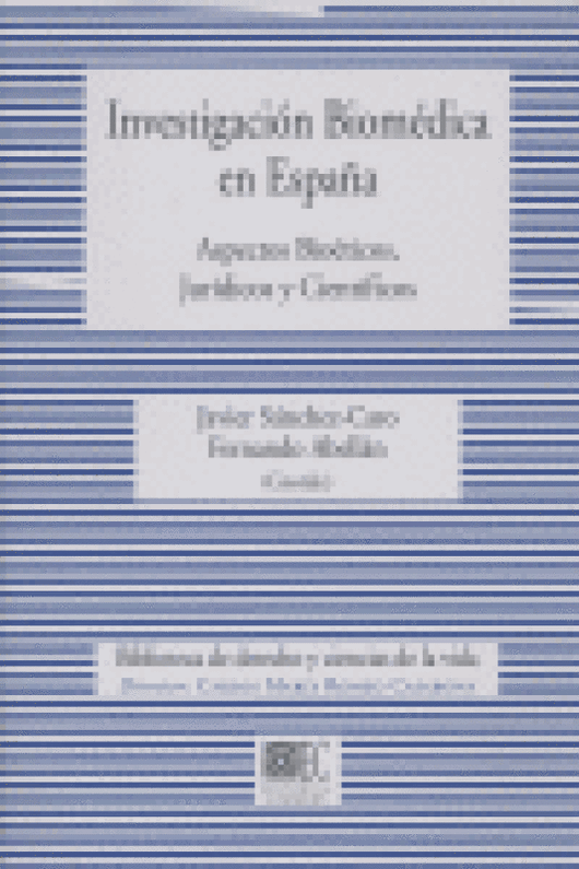 Investigacion Biomedica En España Libro