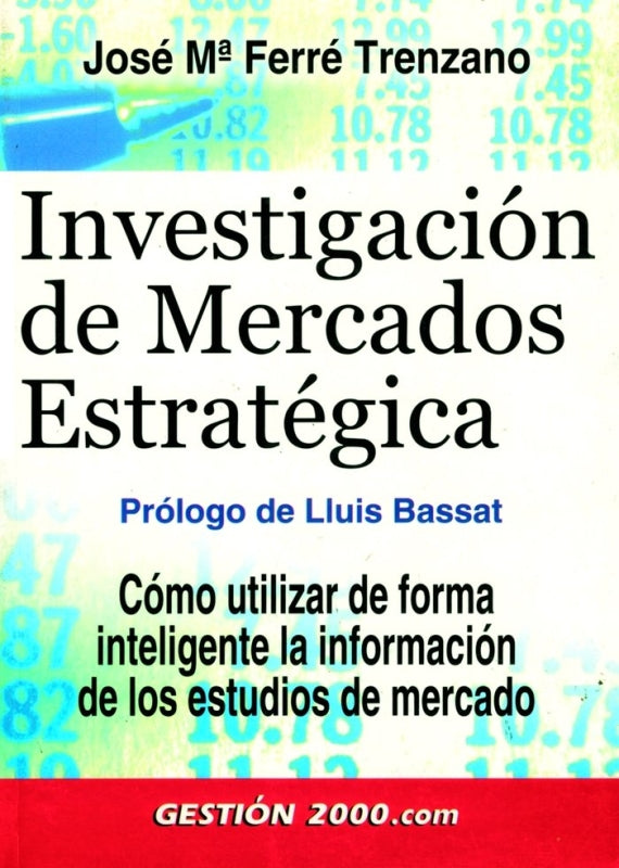 Investigación De Mercados Estratégica Libro