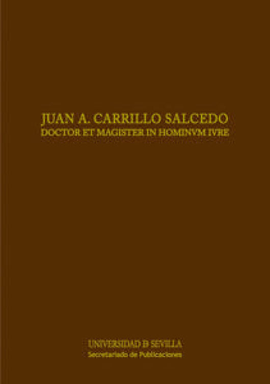 Juan A. Carrillo Salcedo Libro