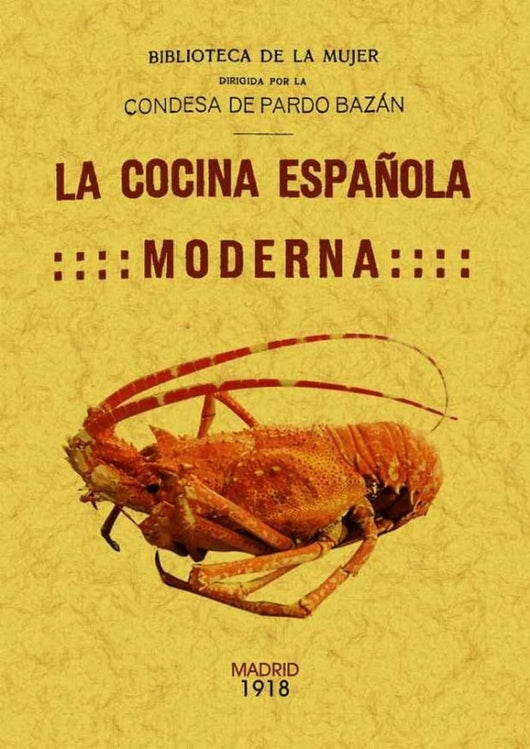 La Cocina Española Moderna Libro