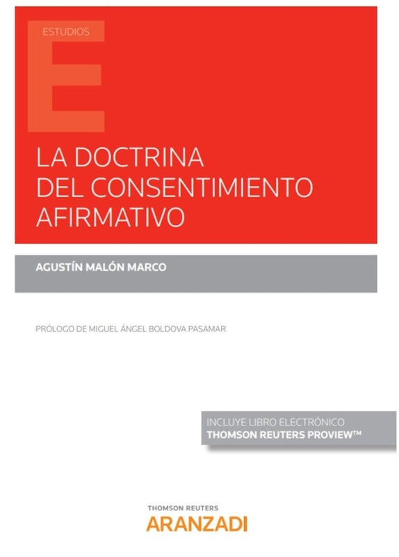 La Doctrina Del Consentimiento Afirmativo (Papel + E-Book) Libro