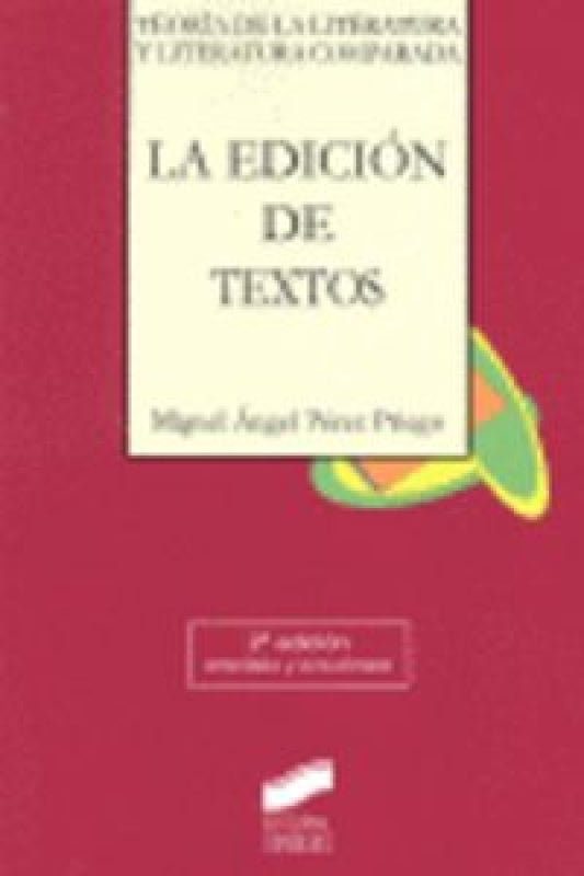 La Edición De Textos Libro