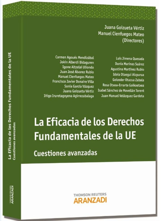 La Eficacia De Los Derechos Fundamentales La Ue Libro