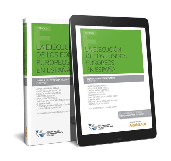 La Ejecución De Los Fondos Europeos En España (Papel + E-Book) Libro