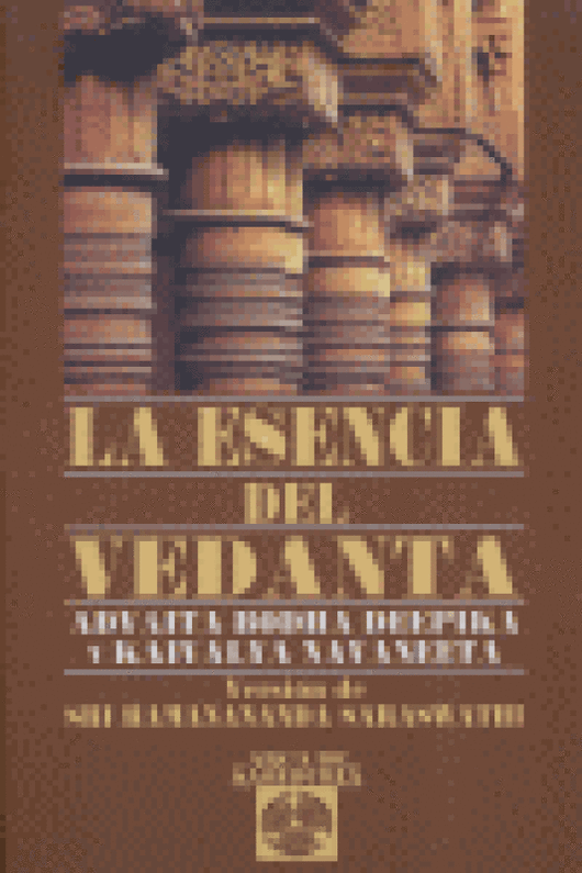 La Esencia Del Vedanta Libro