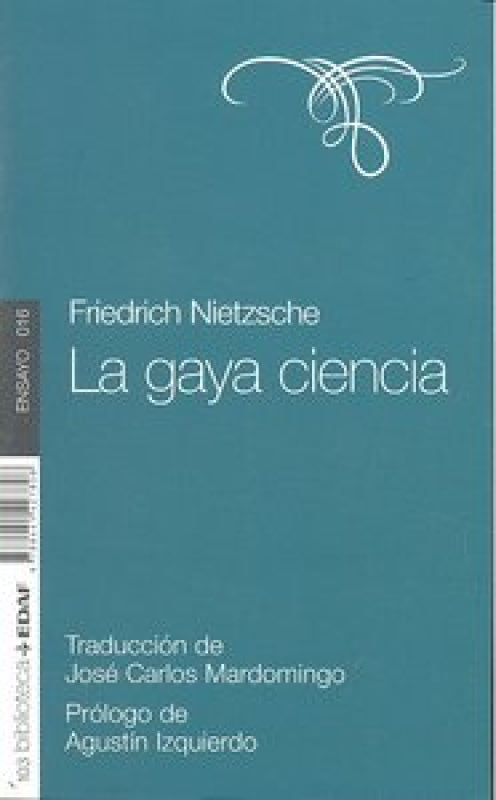 La Gaya Ciencia Libro