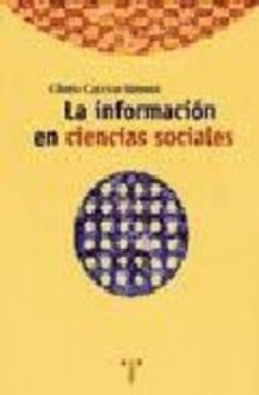 La Información En Ciencias Sociales Libro