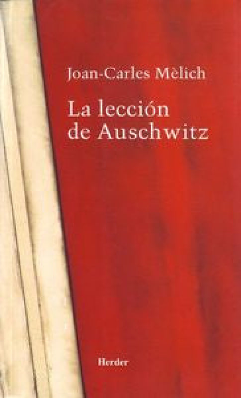 La Lección De Auschwitz Libro