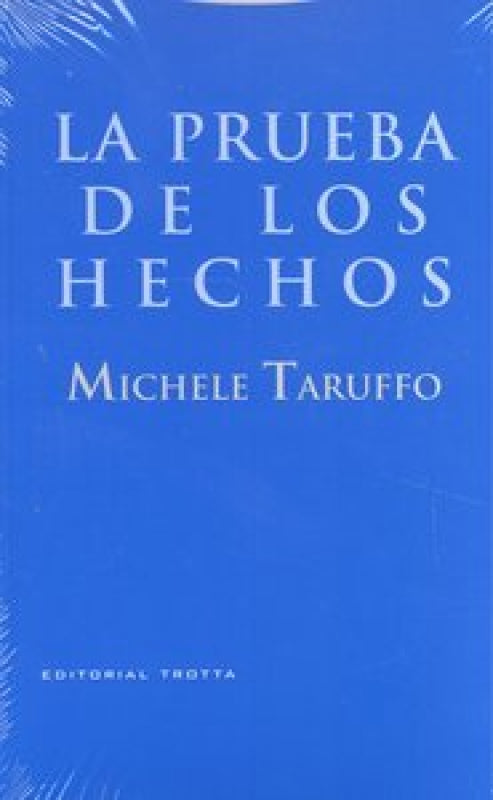 La Prueba De Los Hechos Libro