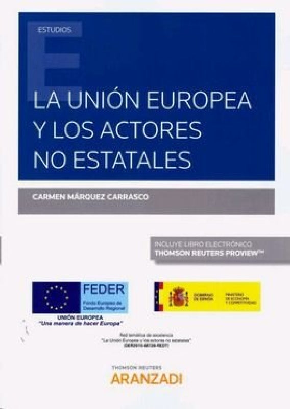 La Unión Europea Y Los Actores No Estatales (Papel + E-Book) Libro