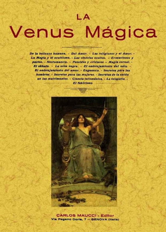 La Venus Mágica Libro