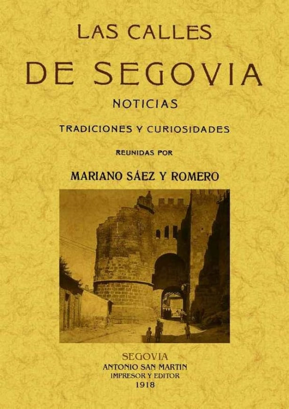 Las Calles De Segovia Libro