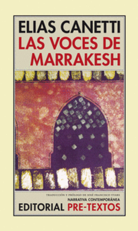 Las Voces De Marrakesh Libro