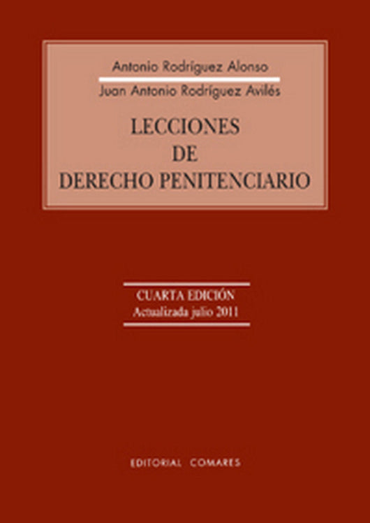 Lecciones De Derecho Penitenciario. Libro