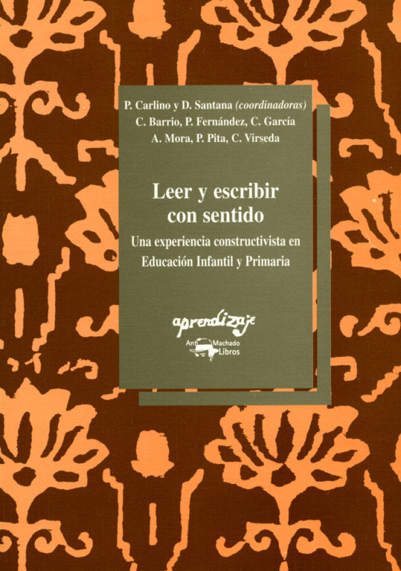 Leer Y Escribir Con Sentido Libro