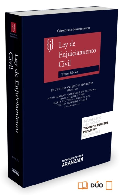 Ley De Enjuiciamiento Civil (Papel + E-Book) Libro