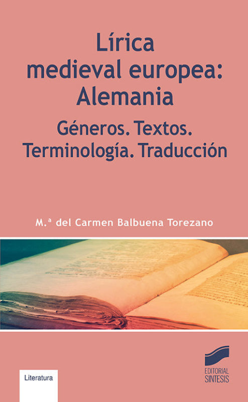 Lírica Medieval Europea: Alemania Libro