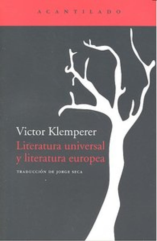 Literatura Universal Y Literatura Europea Libro